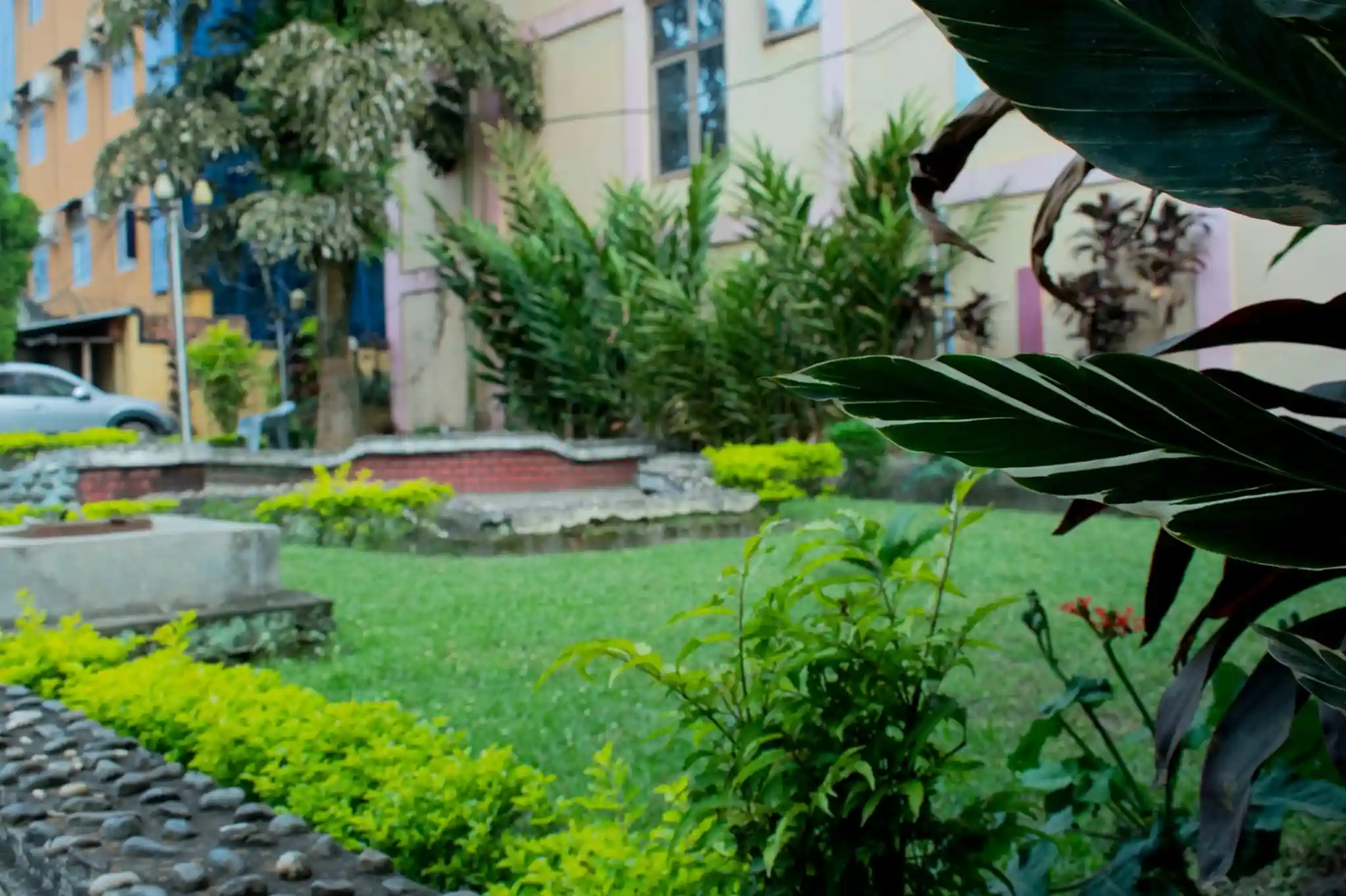 Jardin et détente en famille